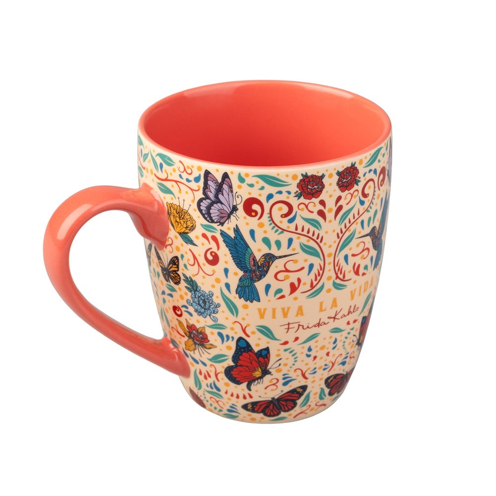 Frida Kahlo - Viva La Vida Premium Tasse - Multicolore
